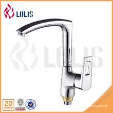 Chine fournisseur chrome simple levier robinet de cuisine durable